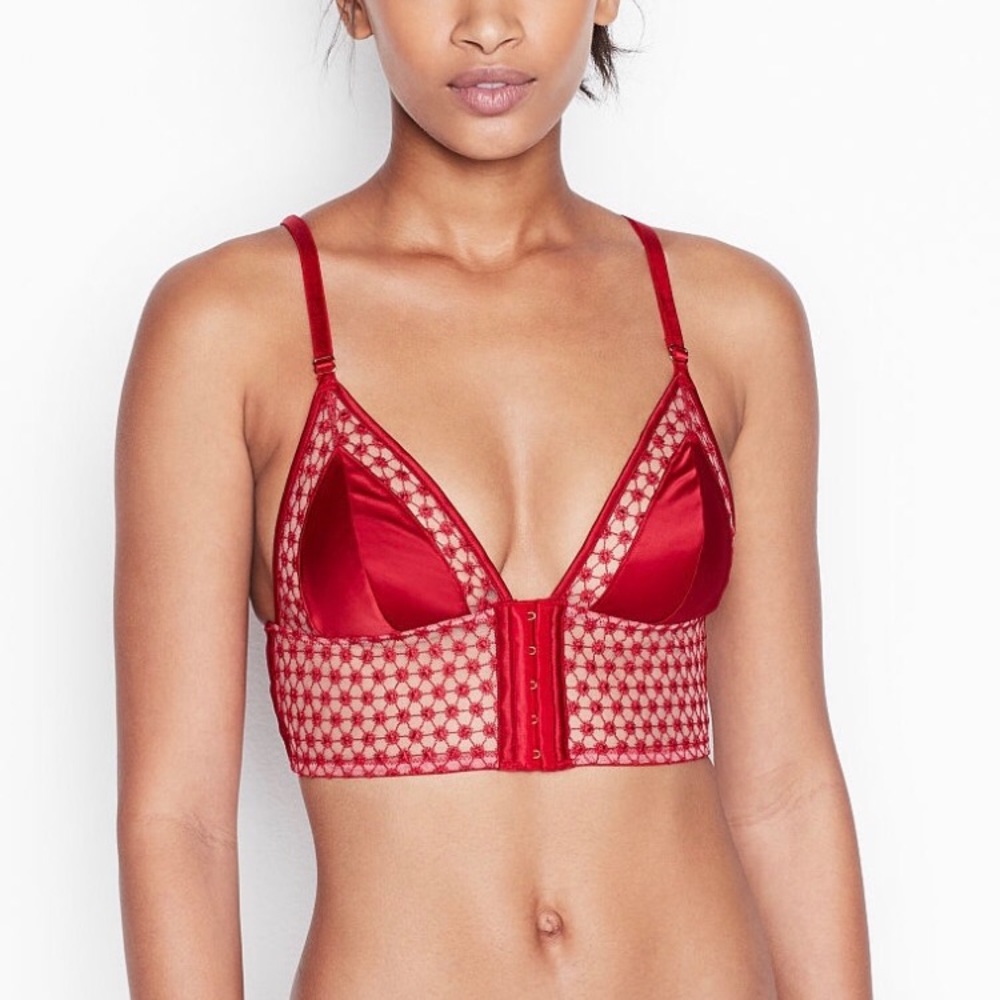 VS  LUXE
Starburst Long Line Triangle Bra